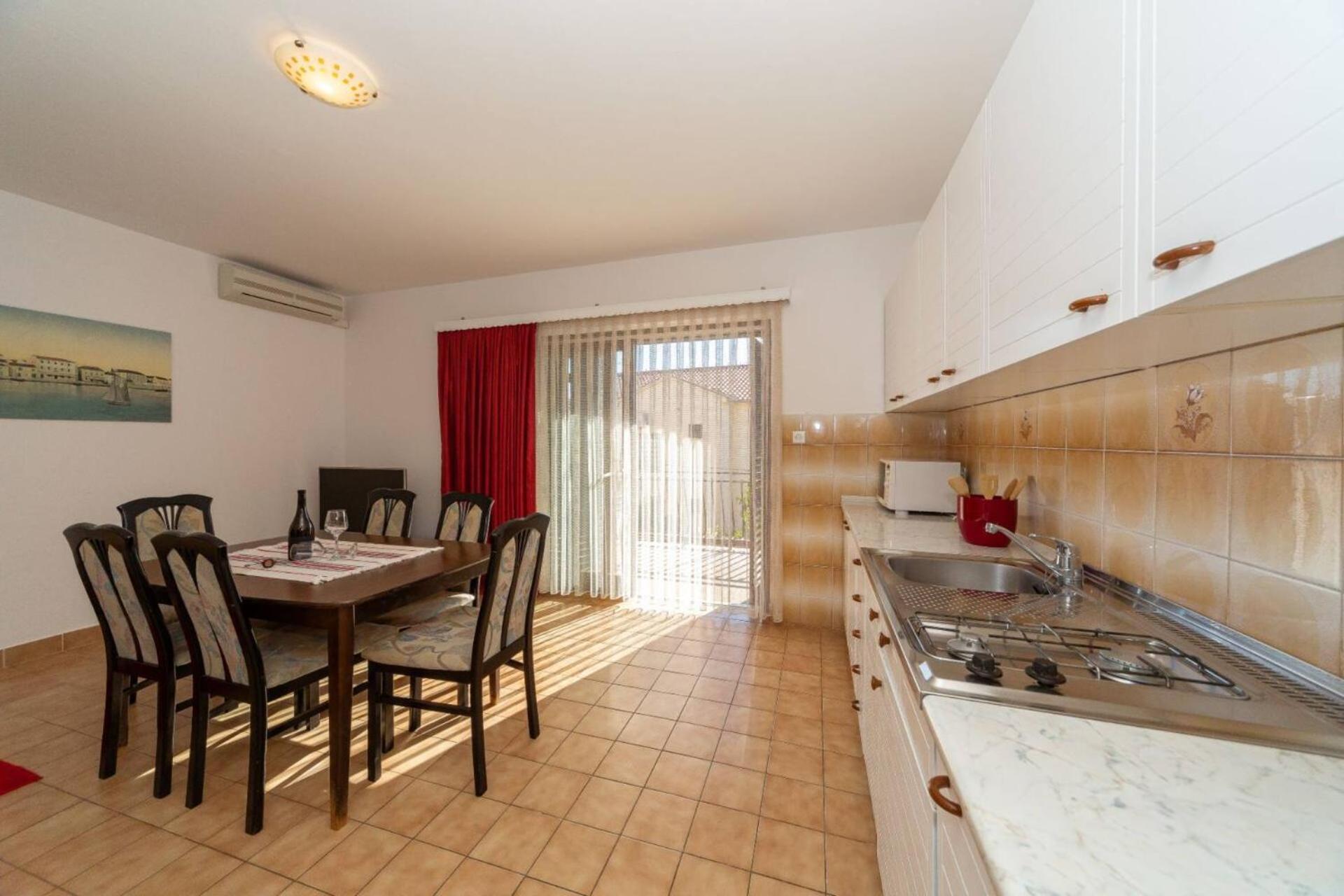 Three Bedroom Apartment in Biograd Biograd Na Moru Buitenkant foto